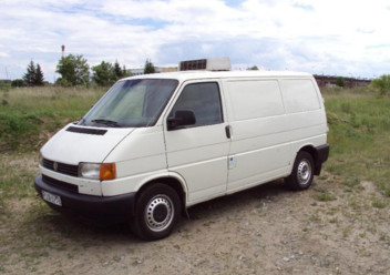 Wkład prawego lusterka elektrycznego Volkswagen Transporter T4